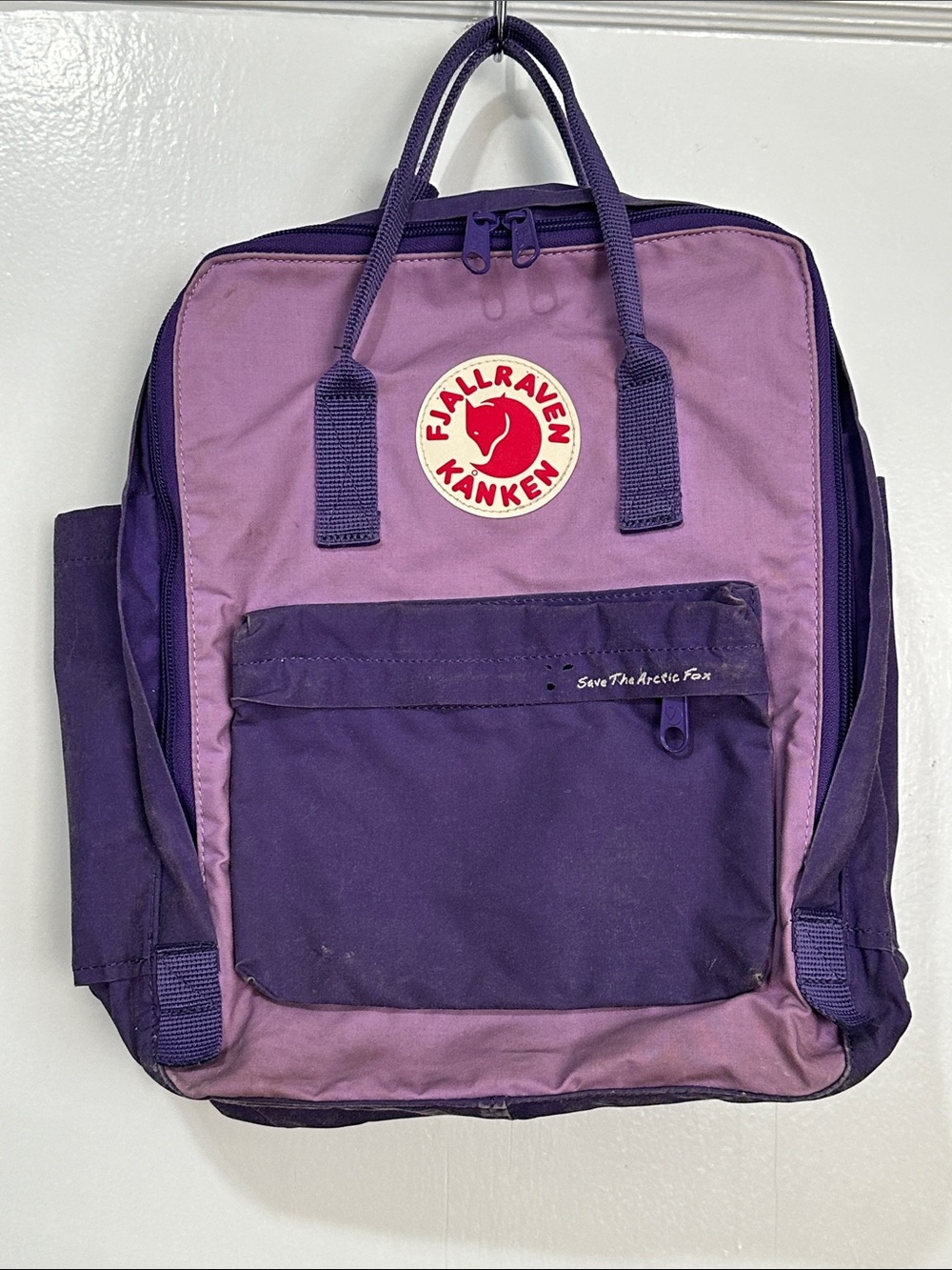 Fjallraven Kanken Two-Tone Lavender & Deep Purple Backpack